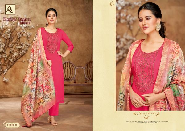 Alok Festive Fusion Edition 6 Jam Cotton Dress Material